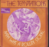 THE TEMPTATIONS - FR SP TAMLA MOTOWN - PAPA WAS A ROLLIN' STONE (INSTRUMENTAL + VOCAL) - Soul - R&B