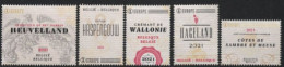 Wijnbouw In Belgie 2021 - Unused Stamps