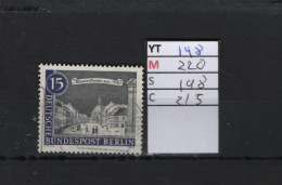 P. FIXE Obl  198 YT 220 MIC 198 SCO B215 GIB La Rue Mauer Vieux Berlin 1962 75/01 - Oblitérés