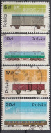 POLAND 2993-2996,used,trains - Gebruikt