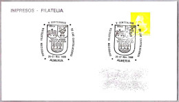 Matasellos V CENTENARIO DE LAS CAPITULACIONES. Almeria, Andalucia, 1988 - Sobres