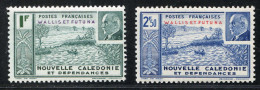 REF 086 > WALLIS Et FUTUNA < N° 90 * * 91 * * < Neuf Luxe Voir Dos - MNH * * < Maréchal Pétain < Cote 5 € - 1941 Série Maréchal Pétain