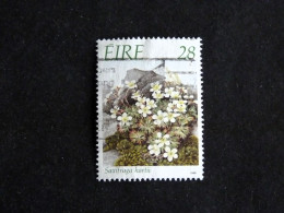 IRLANDE IRELAND EIRE YT 658 OBLITERE - SAXIFRAGE FLORE FLEUR FLOWER BLUME - Usados