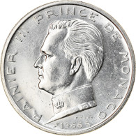 Monnaie, Monaco, Rainier III, 5 Francs, 1966, SUP, Argent, Gadoury:MC 152 - 1960-2001 Neue Francs