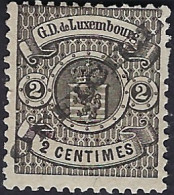 Luxembourg - Luxemburg - Timbre   Armoiries   1875   2C.   Officiel   *    Michel 11 IA   VC. 15,- - 1859-1880 Stemmi