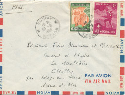 Vietnam Air Mail Cover Saigon 29-3-1960 - Vietnam