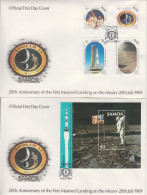 Samoa Set And SS On FDCs - Ozeanien