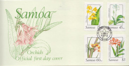 Samoa Set On FDC - Other & Unclassified