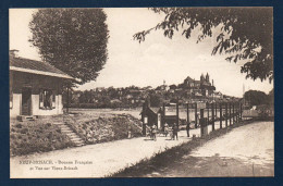 68. Neuf-Brisach. Douane Française, Douaniers à Vélo. Vue Sur Le Vieux-Brisach - Neuf Brisach