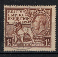 1924 Ø  BRITISH  EMPIRE EXHIBITION  **    Nice Round Cancel - Oblitérés