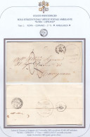 3001 - PONTIFICIO - Lettera Con Testo Del 13 Settembre 1863 Da Terracina A Gavignano - - Kerkelijke Staten