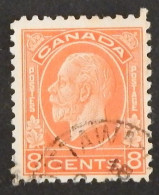 CANADA YT 166 OBLITÉRÉ "GEORGE V" ANNÉES 1932/1933 - Usati
