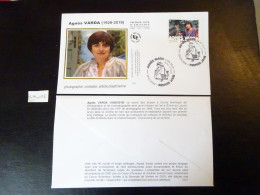 FRANCE 2024 1,96 EURO " AGNÈS VARDA 1928 - 2019 " OBL. 1ER JOUR 29.03.24 ENVELOPPE POSTALE F.D.C. PHOTOGRAPHE CINÉASTE - 2020-…