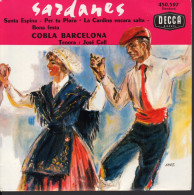 SARDANES N° 1 FR EP - SANTA ESPINA + 3 PAR COBLA BARCELONA AVEC JOSE COLL - Wereldmuziek