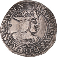 Monnaie, France, François Ier, Teston, 1515-1547, Paris, TB+, Argent - 1515-1547 Francisco I