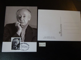 FRANCE 2024 1,29 EURO " EUGÈNE IONESCO 1909 - 1994 " OBL. 1ER JOUR 28.03.24 CARTE POSTALE F.D.C. ÉCRIVAIN DRAMATURGE - 2020-…