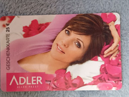 GIFT CARD - AUSTRIA - ADLER 04 - 25€ - Woman - Cartes Cadeaux