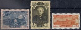 Russia 1950, Michel Nr 1518-20, MLH OG - Unused Stamps