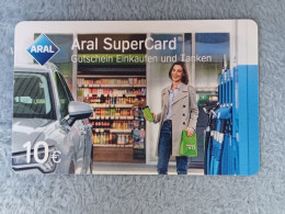 GIFT CARD - GERMANY - ARAL 101 - WOMAN - 10€ - Cartes Cadeaux