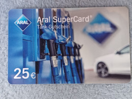 GIFT CARD - GERMANY - ARAL 106 - 25€ - Cartes Cadeaux