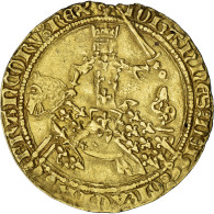 France, Jean II Le Bon, Franc à Cheval, 1350-1364, Or, TTB, Duplessy:294 - 1350-1364 Giovanni II Il Buono