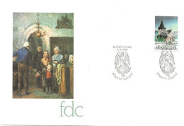 Åland Aland 1989 Church Of Finström (12th Century)  Mi 37 FDC - Aland