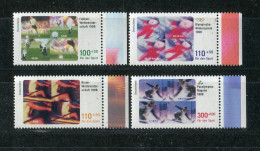 "BUNDESREPUBLIK DEUTSCHLAND" 1998, Mi. 1968-1971 "Fussball-WM" ** (R0140) - 1998 – Francia