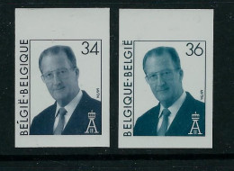 Année: 1997 : N° 2690/1 Type MVTM - Roi Albert II     - Bord De Feuille - 1981-2000