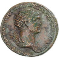 Monnaie, Trajan, Dupondius, 116, Rome, TTB+, Bronze, RIC:674 - La Dinastia Antonina (96 / 192)