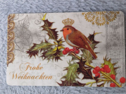 GIFT CARD - GERMANY - DM 50 - BIRD - CHRISTMAS - Cartes Cadeaux