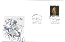 Aland  1992 200th Birthday Of Franz Peter Von Knorring  Mi 56 FDC - Aland