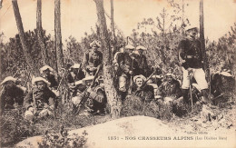 Nos Chasseurs Alpins * Les Diables Bleu * Thème Régiment Militaire Alpin - Régiments