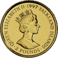 Monnaie, Îles Falkland, Elizabeth II, 2 Pounds, 1997, British Royal Mint, SPL - Malvinas