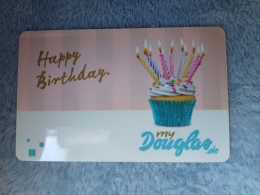 GIFT CARD - GERMANY - DOUGLAS 30 - MUFFIN - HAPPY BIRTHDAY - Cartes Cadeaux