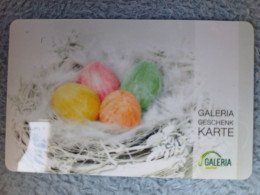 GIFT CARD - GERMANY - GALERIA 182 - EGGS - Cartes Cadeaux