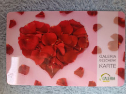 GIFT CARD - GERMANY - GALERIA 183 - HEART - Cartes Cadeaux