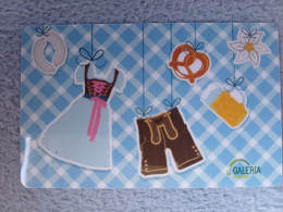 GIFT CARD - GERMANY - GALERIA 187 - BEER - Cartes Cadeaux