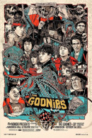 Cinema - The Goonies - Illustration Vintage - Affiche De Film - CPM - Carte Neuve - Voir Scans Recto-Verso - Affiches Sur Carte