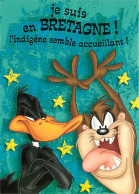 Bandes Dessinées - Looney Tunes - Taz - Daffy Duck - Illustration - Carte Neuve - CPM - Voir Scans Recto-Verso - Bandes Dessinées