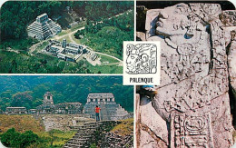 Mexique - Mexico - Chiapas - Ruinas De Palenque - Palenque Ruins - Multivues - CPM - Voir Scans Recto-Verso - Mexique