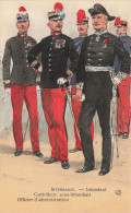 Maurice TOUSSAINT * CPA Illustrateur Toussaint * Régiment Militaire " Intendance Contrôleur Officier " * Militaria - Regimente