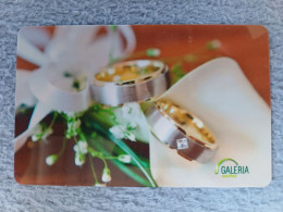 GIFT CARD - GERMANY - GALERIA 192 - RINGS - Cartes Cadeaux