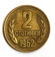 Bulgarie - 2 Stotinki 1962 - Bulgarije