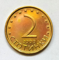 Bulgarie - 2 Stotinki 2000 - Bulgaria