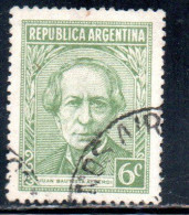 ARGENTINA 1935 1951 ALBERDI 6c USED USADO OBLITERE' - Gebruikt