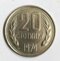 Bulgarie - 20 Stotinki 1974 - Bulgarije