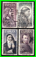 ESPAÑA SELLOS AÑO 1963 - PERSONAJES ESPAÑOLES SERIE - - Used Stamps