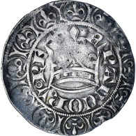 Monnaie, France, Jean II Le Bon, Gros Blanc à La Couronne, 1357, TB+, Billon - 1350-1364 Giovanni II Il Buono