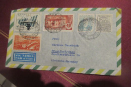 BRESIL Lettre 1955  De SAO PAULO ^pour FRANKFORT - Storia Postale