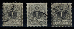 Lot 43/3 Belqique  N° 43°  3x - Lots & Kiloware (mixtures) - Max. 999 Stamps